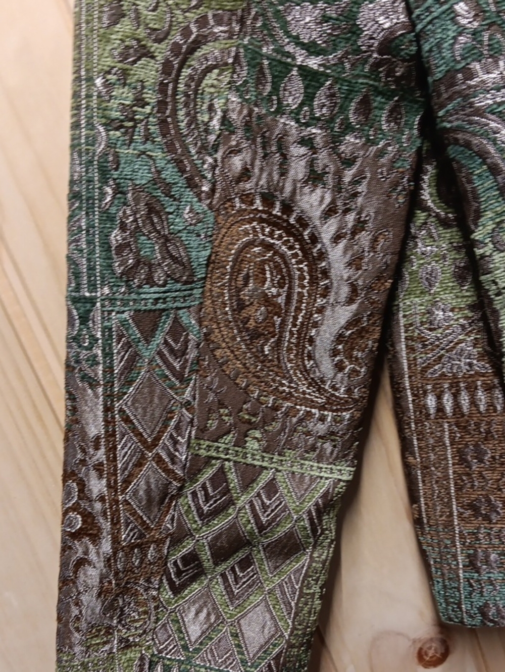 Molly & Maxx Patchwork Paisley Vintage Jacket EUC - Picture 6 of 7